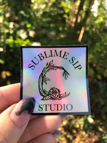 Sublime Sip Studio Sticker